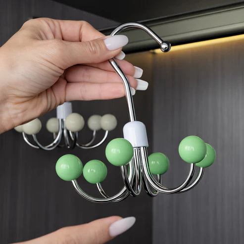 Umbrella Shape Cloth Hooks Organizer