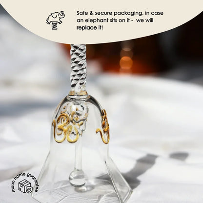 Traditional Puja Bell with Om Design