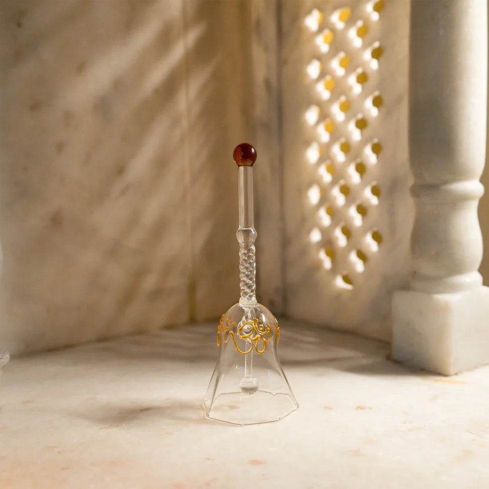 Traditional Puja Bell with Om Design