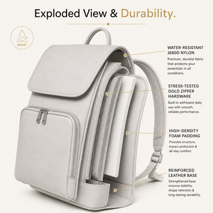 "Hands-Free Premium  Bag Backpack