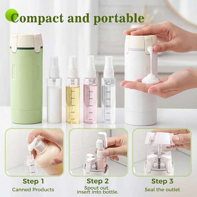 4-in-1 Travel Toiletry Bottle