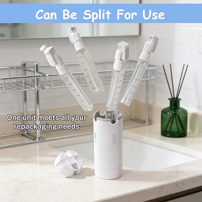 4-in-1 Travel Toiletry Bottle