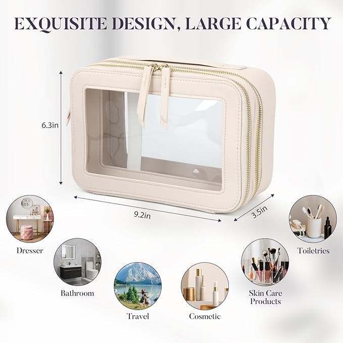 2 Layer Makeup Organizer Bag