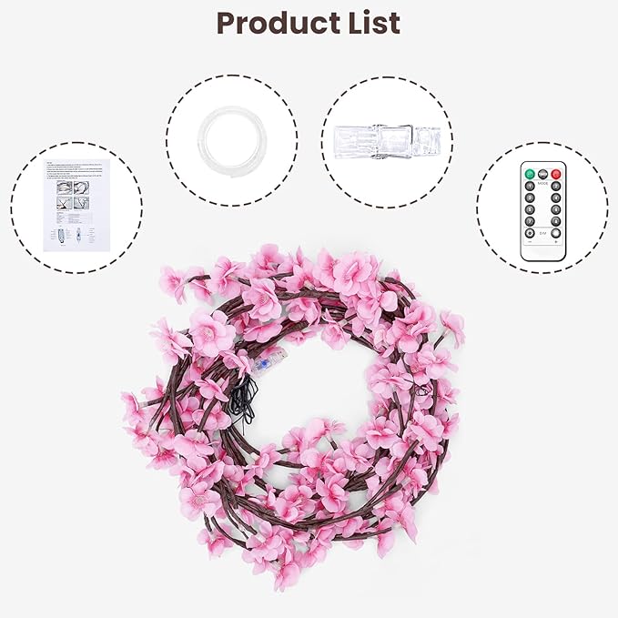 BRANCH LIGHT CHERRY BLOSSOM TREE BRANCH LIGHTING