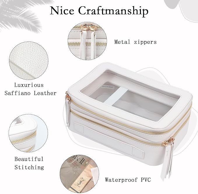 2 Layer Makeup Organizer Bag