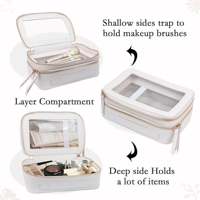 2 Layer Makeup Organizer Bag