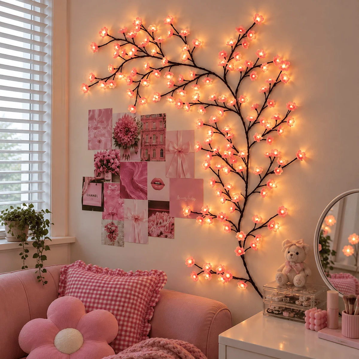BRANCH LIGHT CHERRY BLOSSOM TREE BRANCH LIGHTING