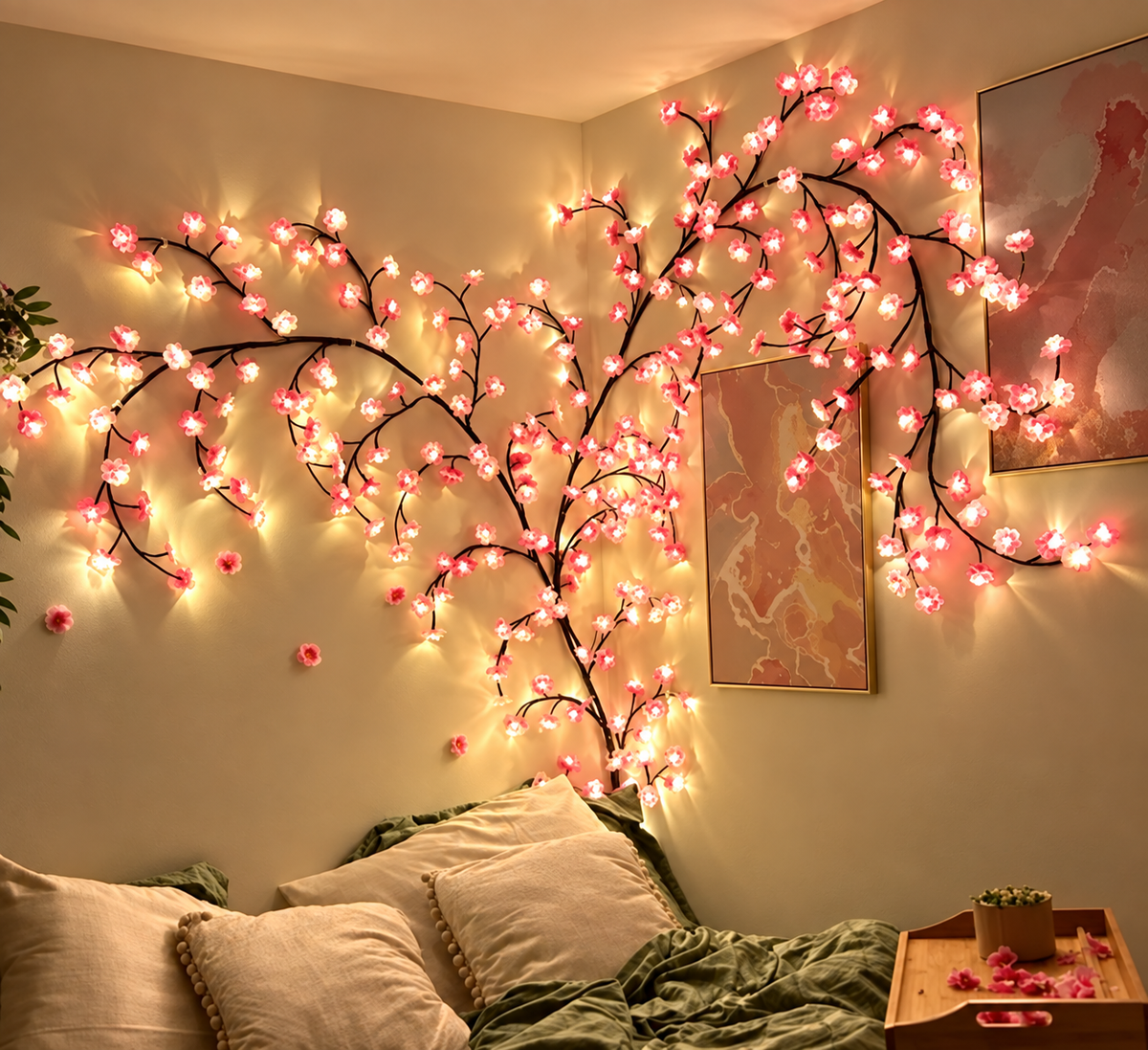 BRANCH LIGHT CHERRY BLOSSOM TREE BRANCH LIGHTING