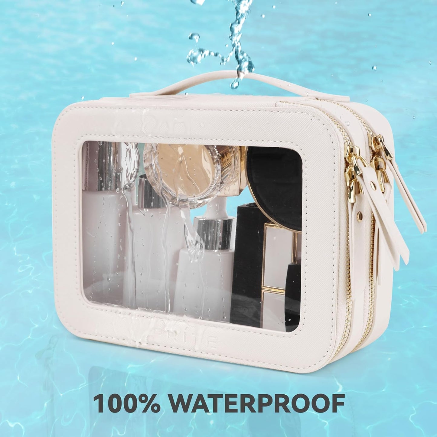 2 Layer Makeup Organizer Bag