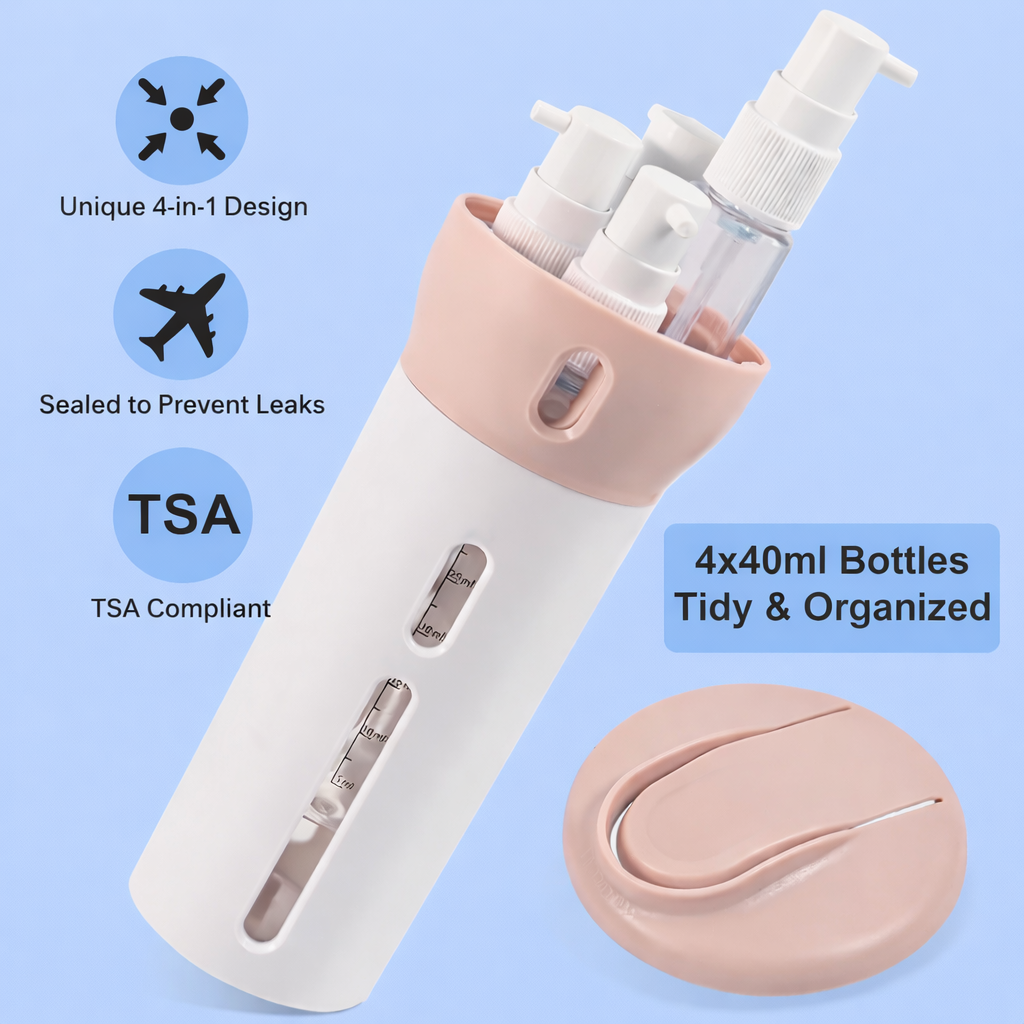 4-in-1 Travel Dispenser
