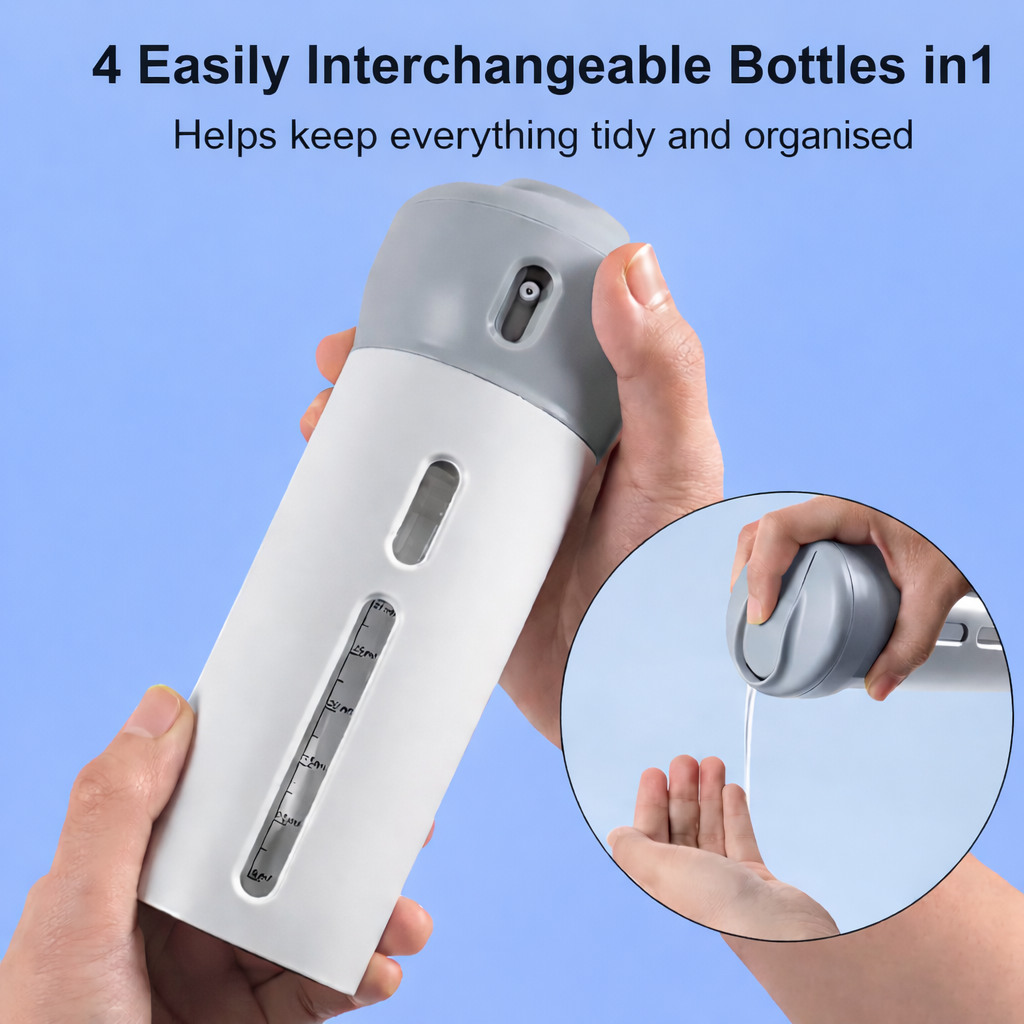 4-in-1 Travel Dispenser