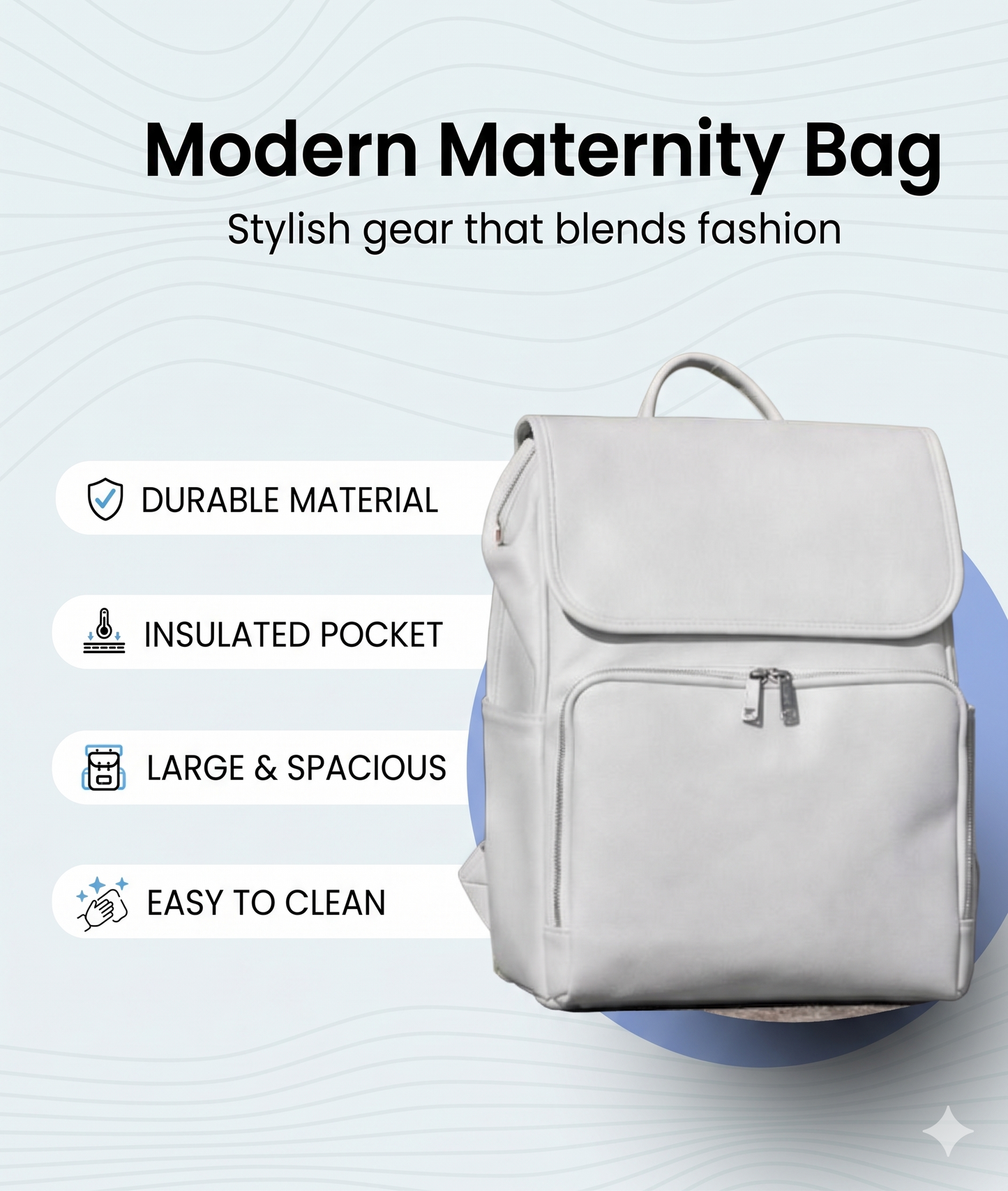 "Hands-Free Premium  Bag Backpack