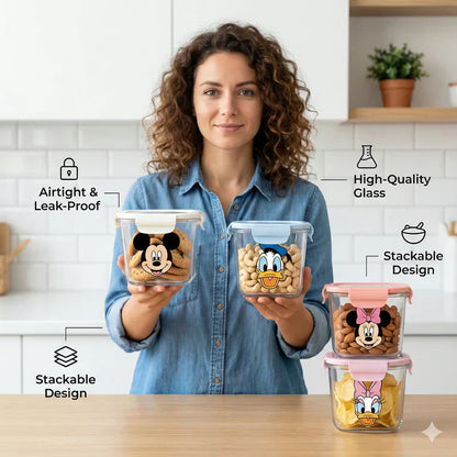 Mickey & Friends Storage Jars