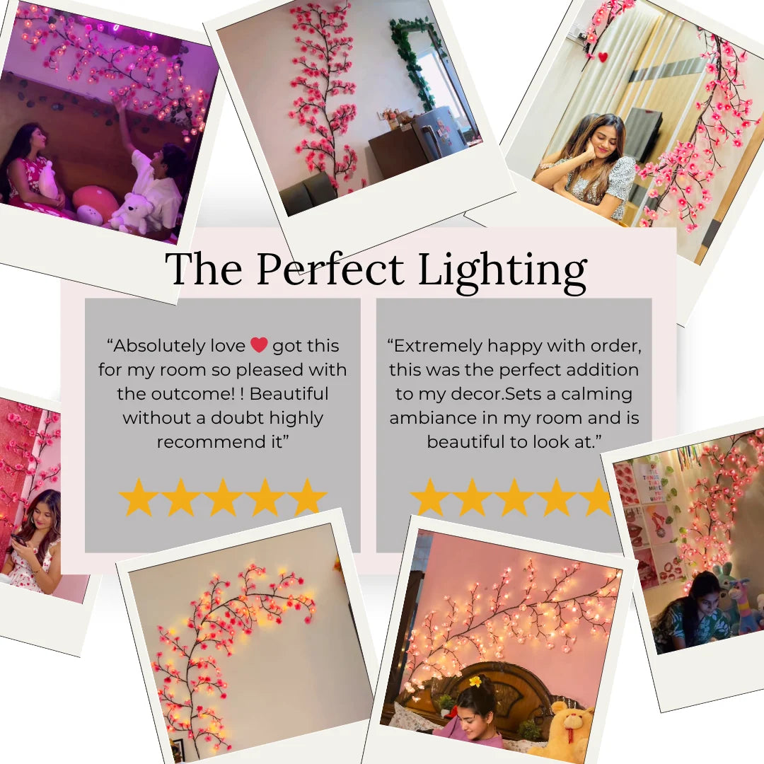 BRANCH LIGHT CHERRY BLOSSOM TREE BRANCH LIGHTING