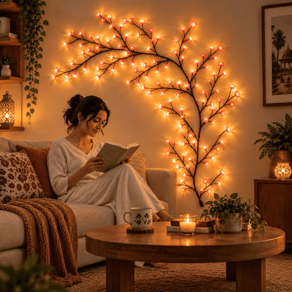 BRANCH LIGHT CHERRY BLOSSOM TREE BRANCH LIGHTING